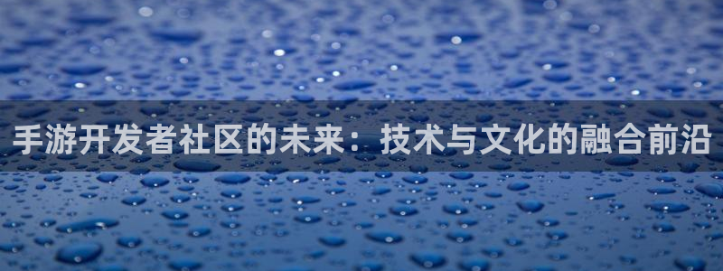 大神加拿大pc28官方开奖预测走势：手游开发者社区的未来：技
